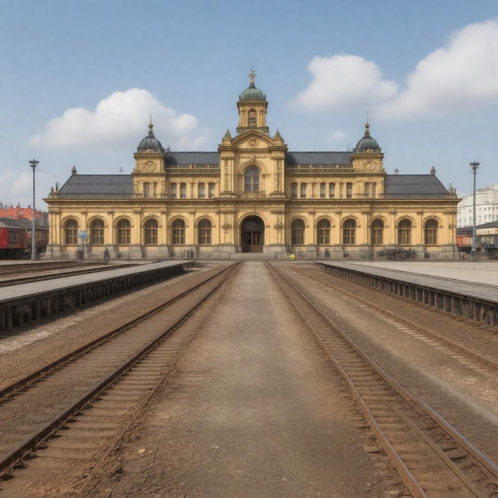 Brest Central Railway Station
